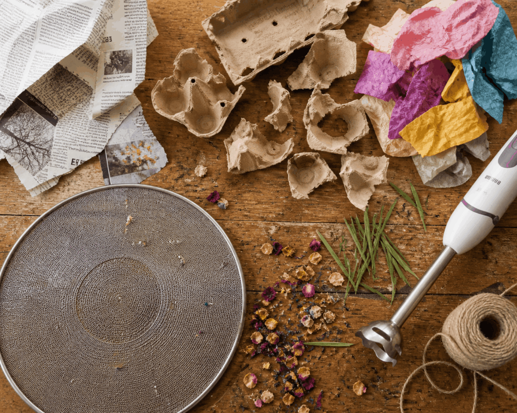 Material Papier schöpfen