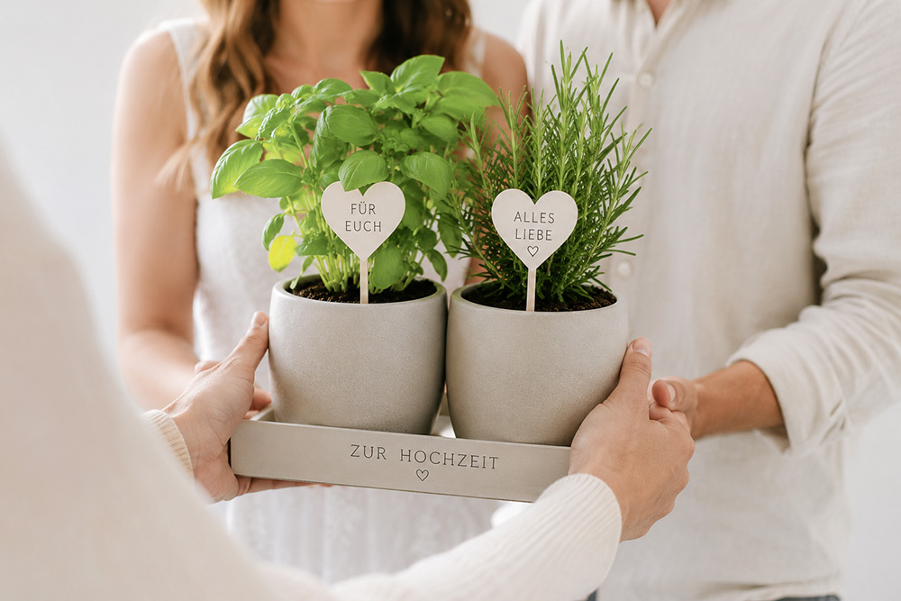 Hochzeitsgeschenke Kräuter