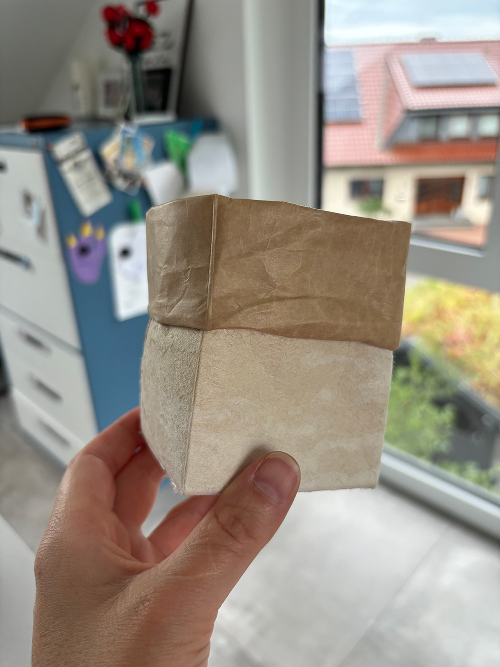 Tetrapack-Leder Kräutertöpfchen
